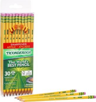 Ticonderoga Wood-Cased Pencils