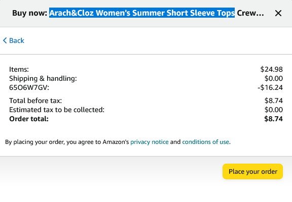 Arach&Cloz Women's Summer Short Sleeve Tops